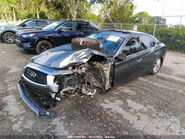 2018 INFINITI Q50 3.0T LUXE VIN: JN1EV7AP0JM356568