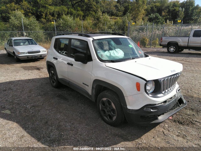 2015 JEEP RENEGADE SPORT VIN: ZACCJAAT7FPB83098