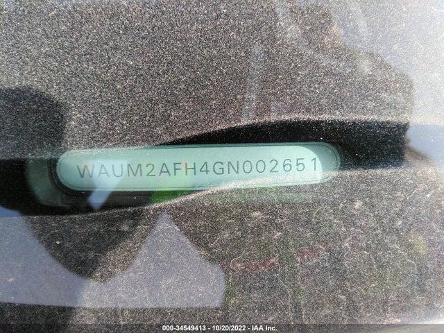 WAUM2AFH4GN002651 Audi A5 Premium Plus