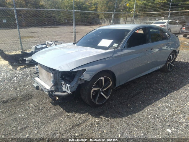 2021 HONDA ACCORD SEDAN SPORT VIN: 1HGCV1F30MA027772