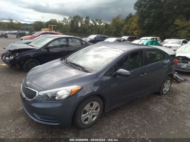 KNAFX4A62G5536619 KIA FORTE LX