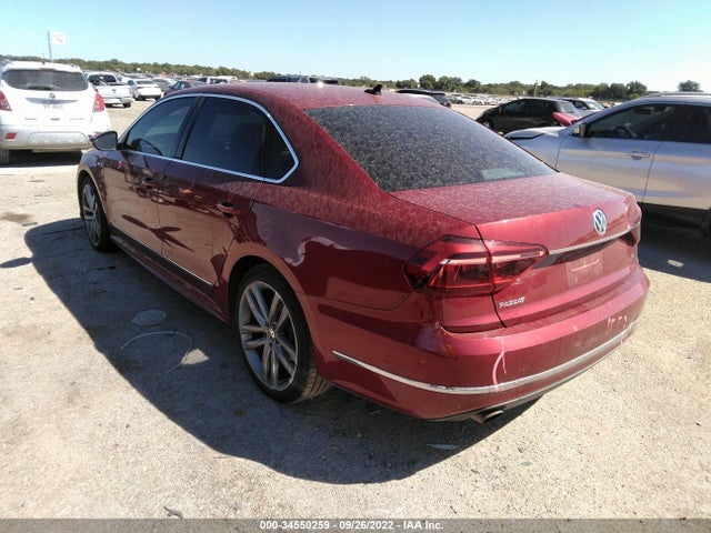 1VWDT7A37HC056440 Volkswagen Passat R-line W/comfort Pkg