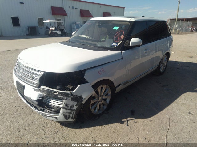2017 LAND ROVER RANGE ROVER HSE VIN: SALGS2FK0HA368867