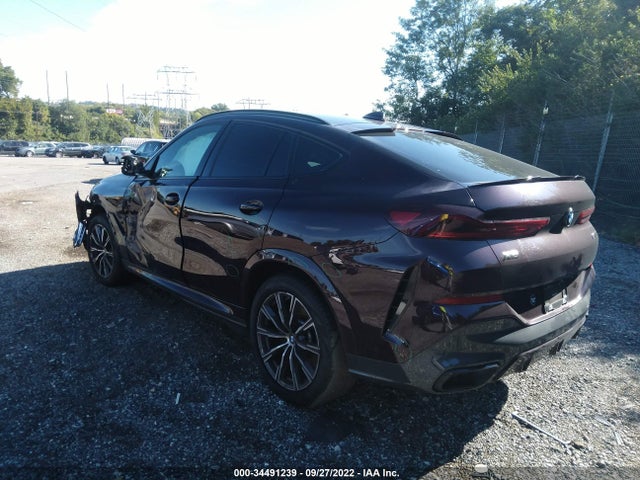 BMW X6 M50i 2021 аукцион фото