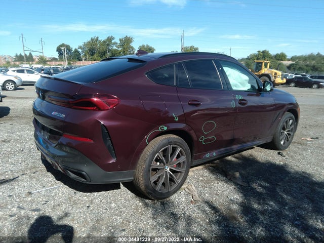 BMW X6 M50i 2021 аукцион фото