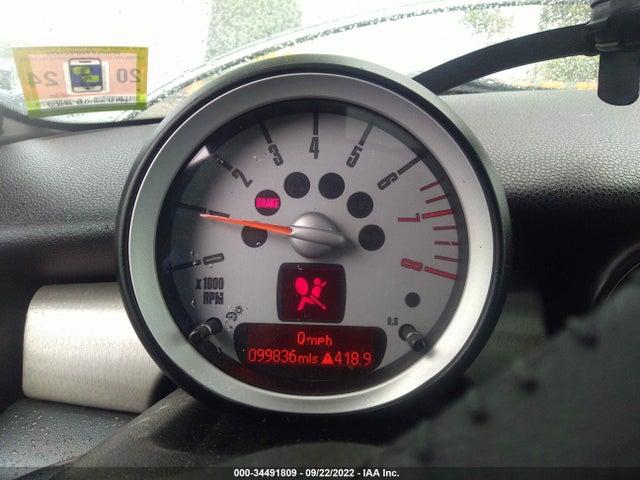 Mini Cooper Hardtop S 2009 WMWMF73589TT97028 Image 8