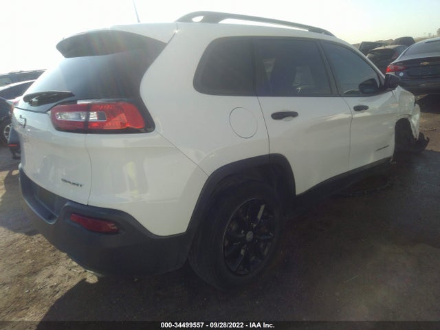 2016 JEEP CHEROKEE SPORT VIN: 1C4PJLASXGW274276