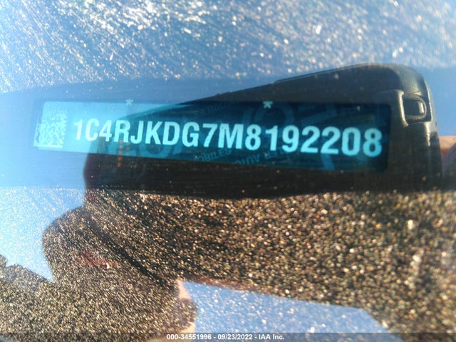 2021 Jeep Grand Cherokee, VIN: 1C4RJKDG7M8192208