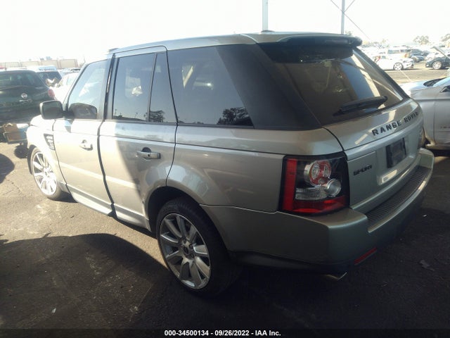 2012 LAND ROVER RANGE ROVER SPORT SC VIN: SALSH2E49CA727217
