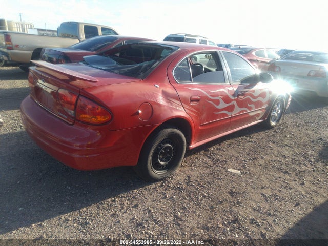 2004 OLDSMOBILE ALERO GL1 VIN: 1G3NL52F84C171448