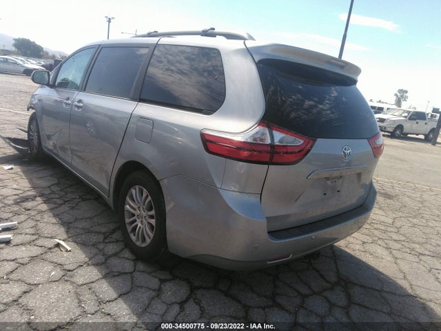 2015 TOYOTA SIENNA XLE/XLE AAS/LTD VIN: 5TDYK3DC6FS551834