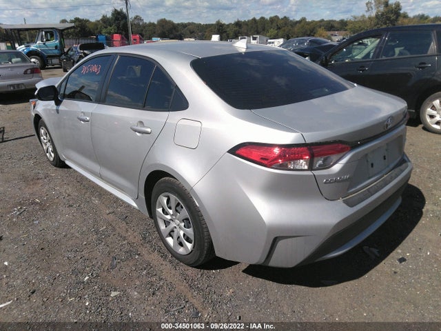 2022 TOYOTA COROLLA LE VIN: JTDEPMAE1N3010125
