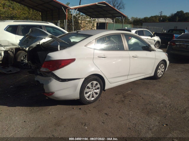 2017 HYUNDAI ACCENT SE VIN: KMHCT4AEXHU367350