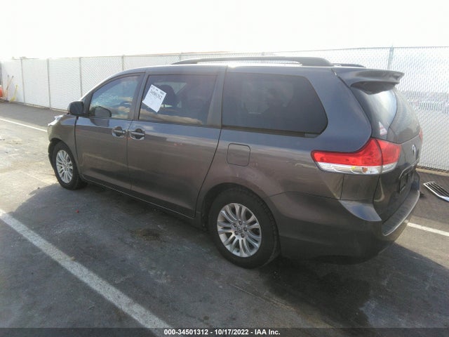 2012 TOYOTA SIENNA XLE AAS/XLE/LTD VIN: 5TDYK3DC4CS176280
