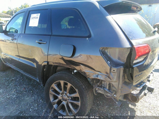 2016 JEEP GRAND CHEROKEE LIMITED 75TH ANNIVERSARY VIN: 1C4RJFBG7GC499115