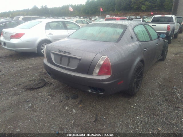2008 MASERATI QUATTROPORTE SPORT GT S VIN: ZAMFE39A280038992