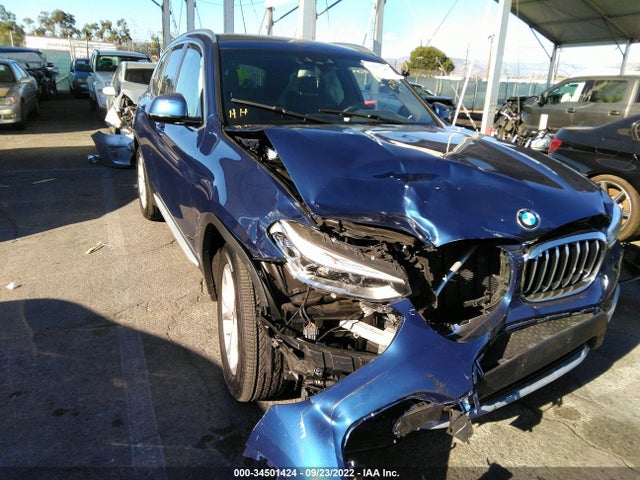 BMW X3 Sdrive30i 2021 IAAI 5UXTY3C06M9E34087