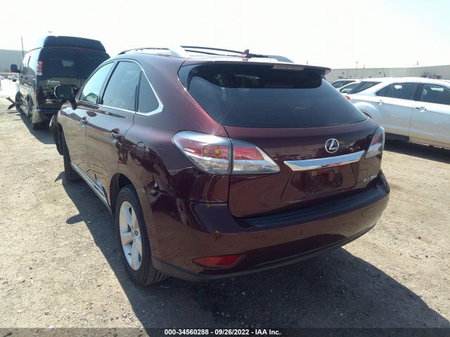 2013 LEXUS RX 350 VIN: 2T2BK1BA3DC196389