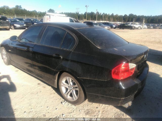 2008 BMW 3 SERIES WBAVA37568NL45874 Photo 2