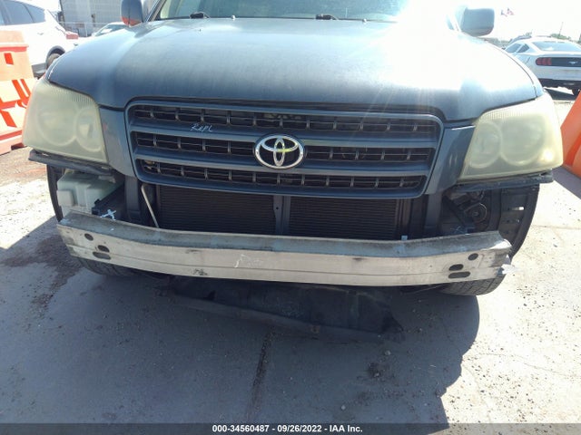 2002 TOYOTA HIGHLANDER VIN: JTEGF21A220050302