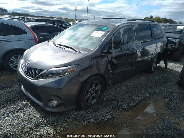 2017 TOYOTA SIENNA SE VIN: 5TDXZ3DC7HS873585