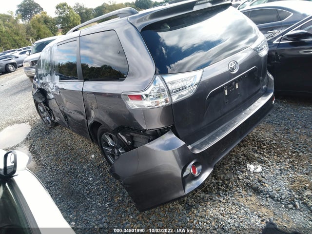 2017 TOYOTA SIENNA SE VIN: 5TDXZ3DC7HS873585