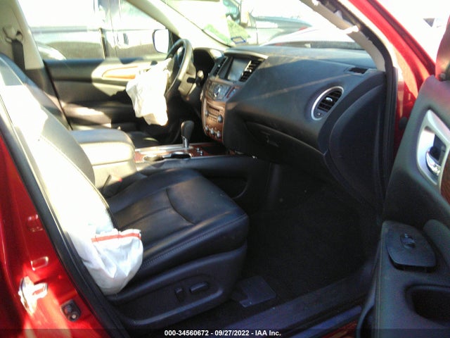 2019 NISSAN PATHFINDER PLATINUM VIN: 5N1DR2MN8KC640561