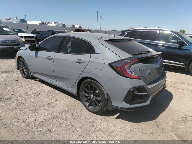 2021 Honda Civic Hatchback Ex მანქანა იყიდება აუქციონზე, vin: SHHFK7H67MU203169, აუქციონის ნომერი: 34510247