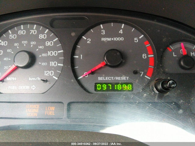 2001 FORD MUSTANG DELUXE/PREMIUM VIN: 1FAFP44411F247395
