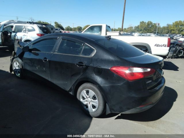 KNAFK4A69F5378129 KIA FORTE LX