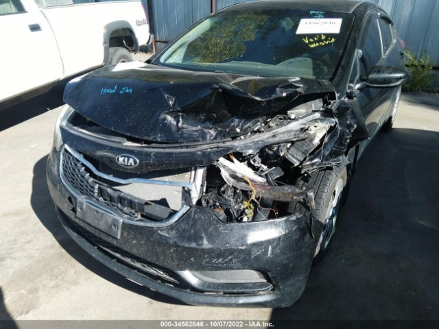 KNAFK4A69F5378129 KIA FORTE LX