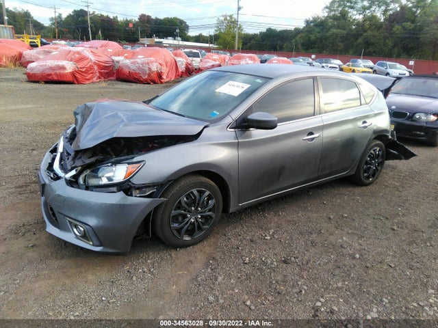 2017 NISSAN SENTRA SV VIN: 3N1AB7AP8HY249444