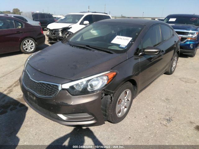 KNAFK4A66E5075758 KIA FORTE LX