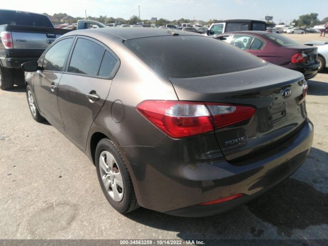 KNAFK4A66E5075758 KIA FORTE LX