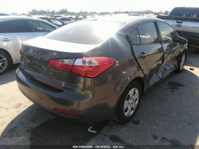 KNAFK4A66E5075758 KIA FORTE LX