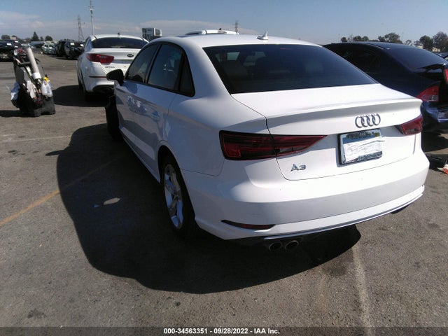 WAUAUGFF1J1013541 Audi A3 Sedan Premium/tech Premium