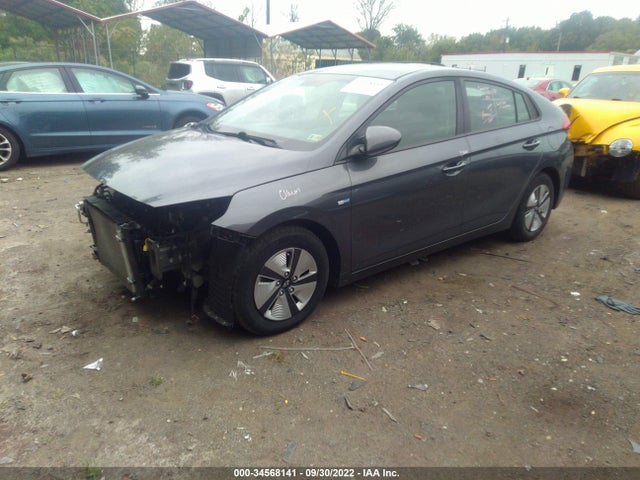 2018 HYUNDAI IONIQ HYBRID BLUE VIN: KMHC65LC8JU087456