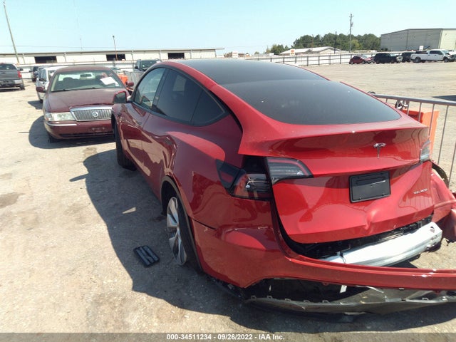 Tesla Model Y Long Range 2022 7SAYGDEE8NA012206 Image 3