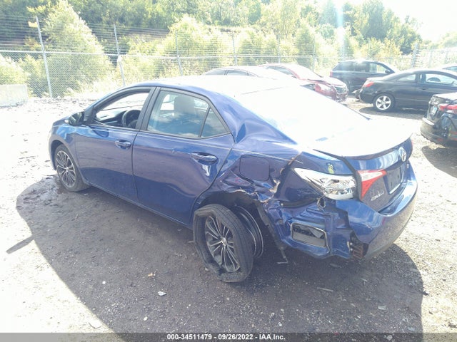 2015 TOYOTA COROLLA L/LE/S/S PLUS/LE PLUS VIN: 2T1BURHEXFC312682