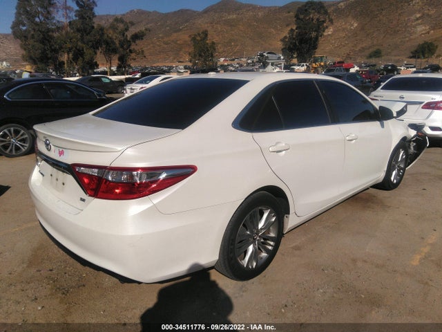 2016 TOYOTA CAMRY XLE/SE/LE/XSE VIN: 4T1BF1FK4GU128648