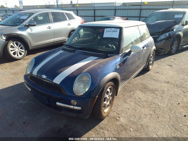 2002 MINI COOPER HARDTOP VIN: WMWRC33492TC35254