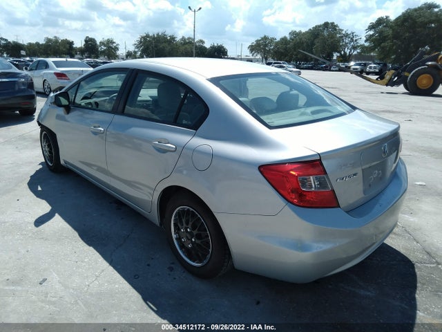 2012 HONDA CIVIC SDN LX VIN: 2HGFB2F51CH331920