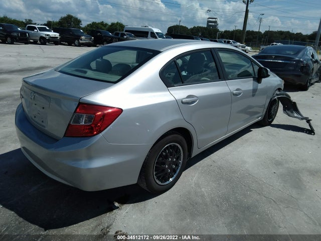 2012 HONDA CIVIC SDN LX VIN: 2HGFB2F51CH331920