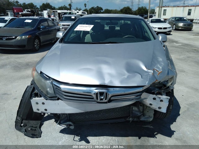 2012 HONDA CIVIC SDN LX VIN: 2HGFB2F51CH331920