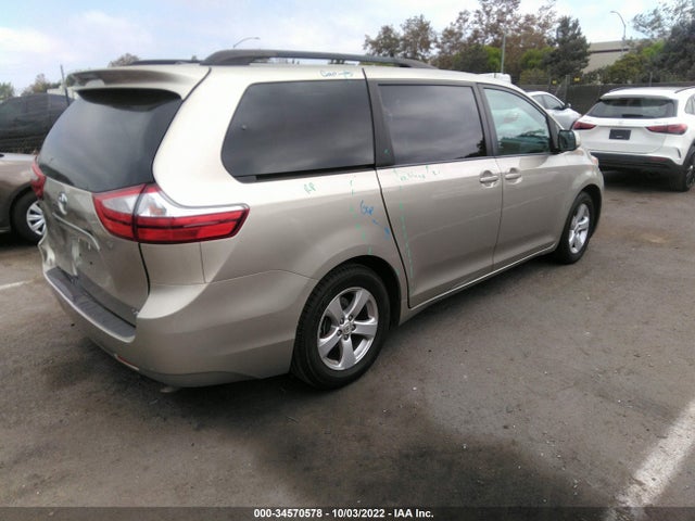 2016 TOYOTA SIENNA LE VIN: 5TDKK3DC0GS696956