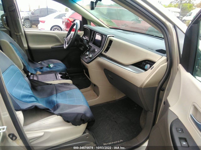 2016 TOYOTA SIENNA LE VIN: 5TDKK3DC0GS696956