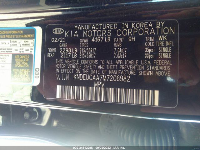 KNDEUCAA7M7206982 KIA SELTOS S