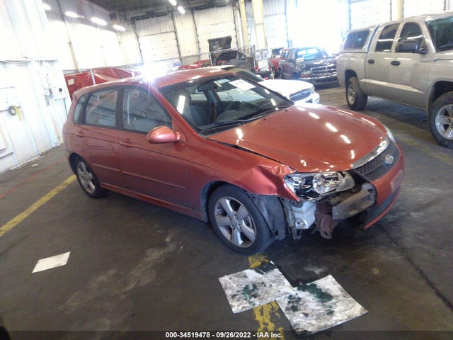 2007 KIA SPECTRA VIN: KNAFE161175004697