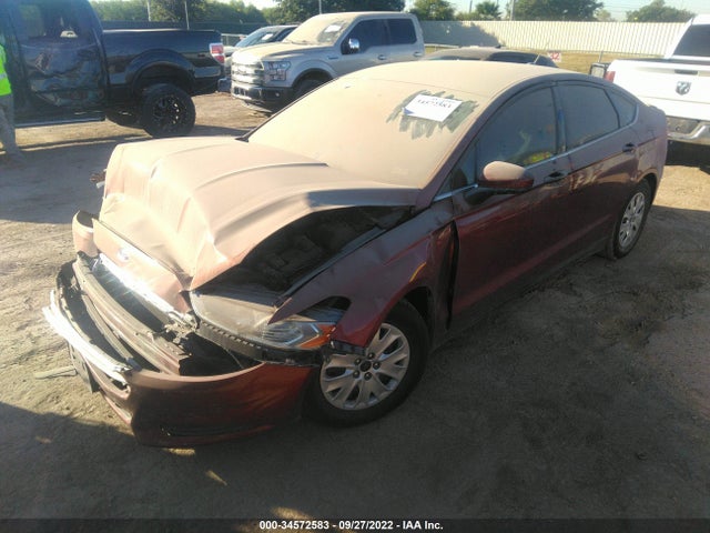 2014 FORD FUSION S VIN: 3FA6P0G77ER157157