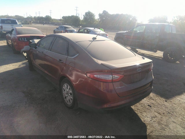 2014 FORD FUSION S VIN: 3FA6P0G77ER157157
